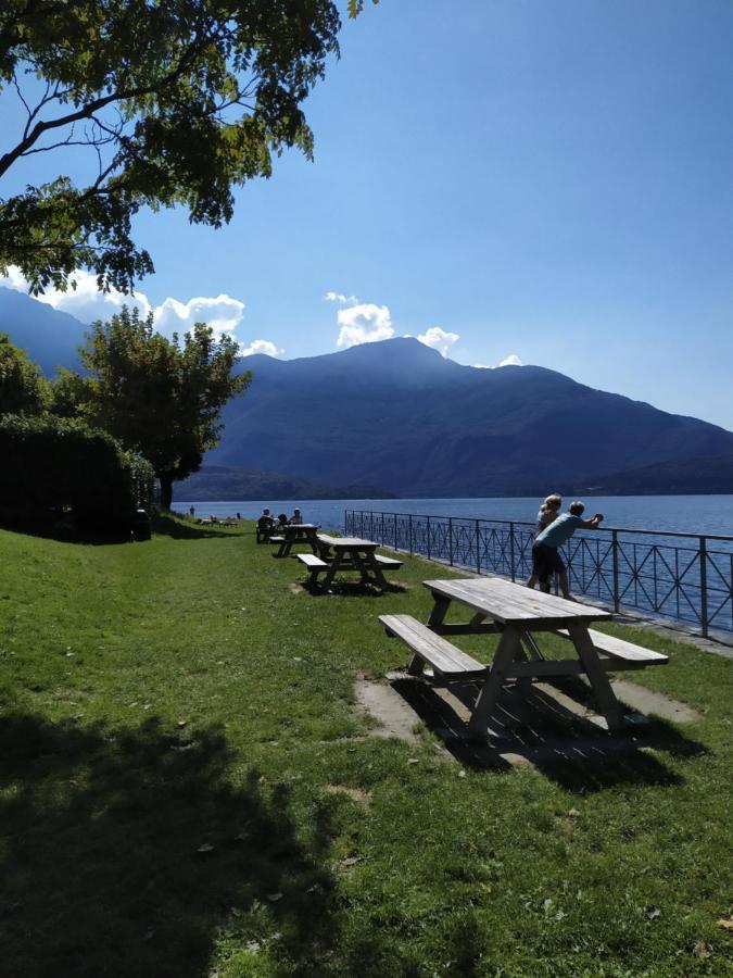 Casa D'Epoca Fronte Lago A Domaso Lago Di Como Exterior foto